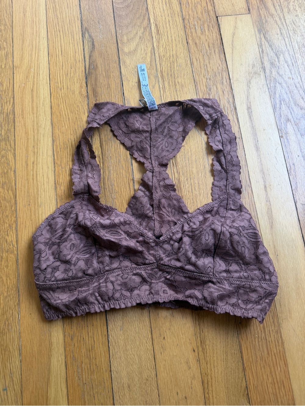 Free people purple lace bralette